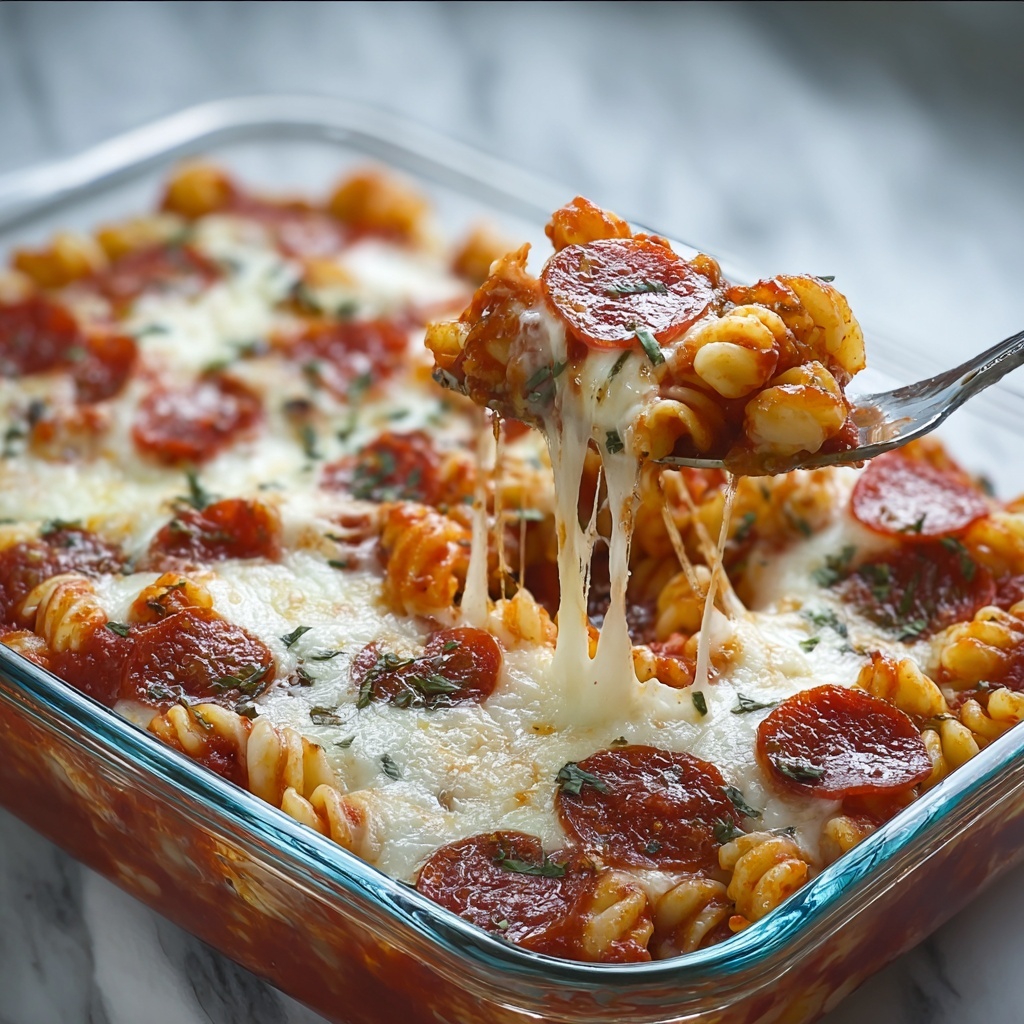 Tater Tot Pizza Casserole Recipe - Recipe Image