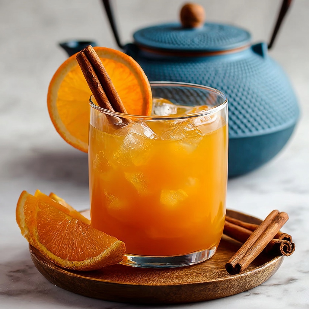 Orange Cinnamon Iced Tea: A Refreshing Summer Recipe - Recipe Image