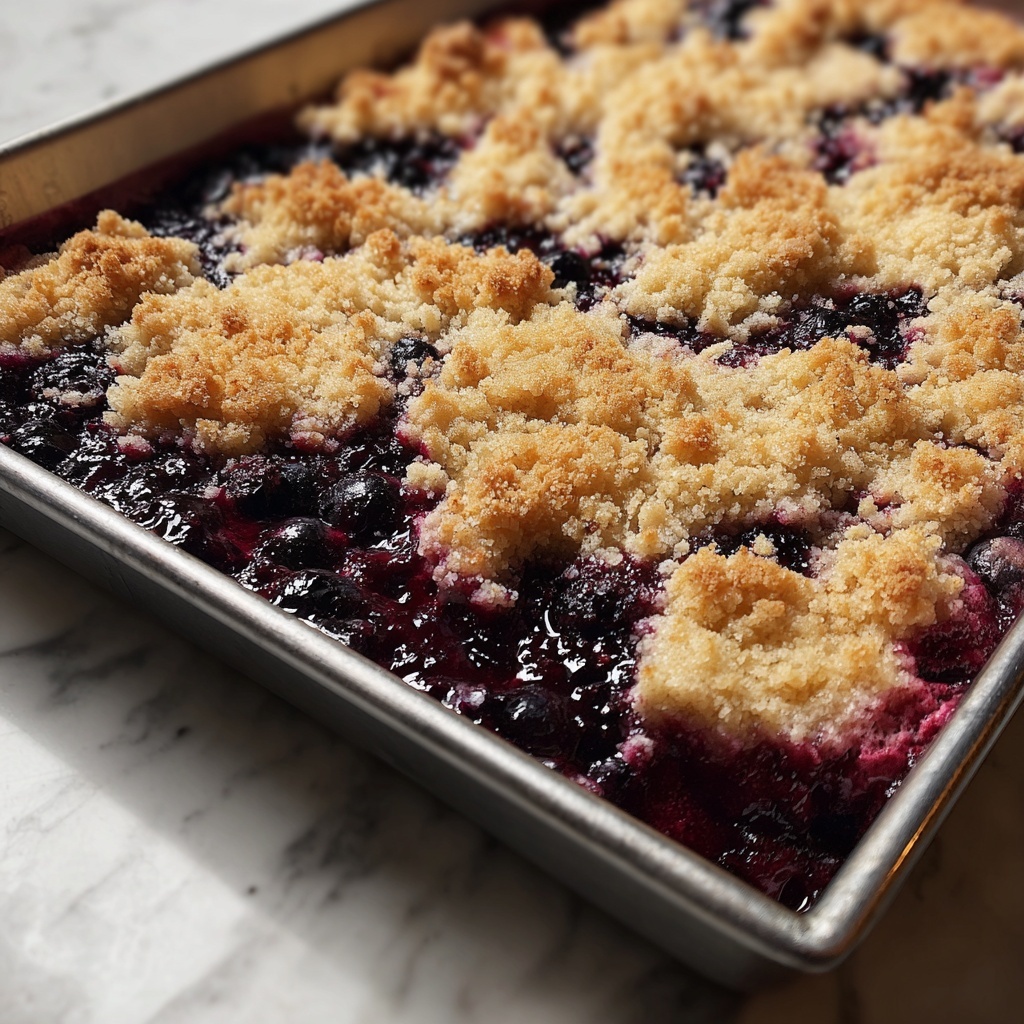 Blueberry Buttermilk Breakfast Cake Recipe - Recipe Image