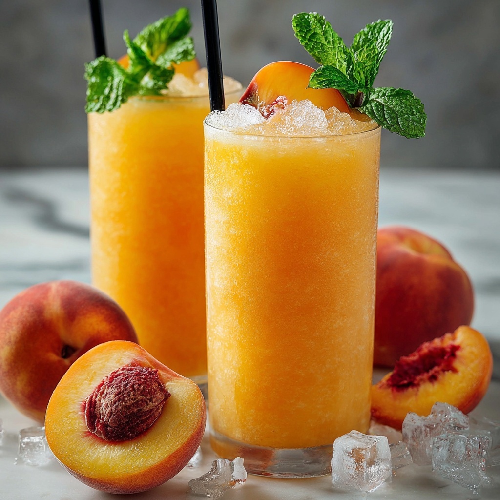Peach Lemonade Drink: Refreshing Recipe for Summer Sips Recipe - Recipe Image