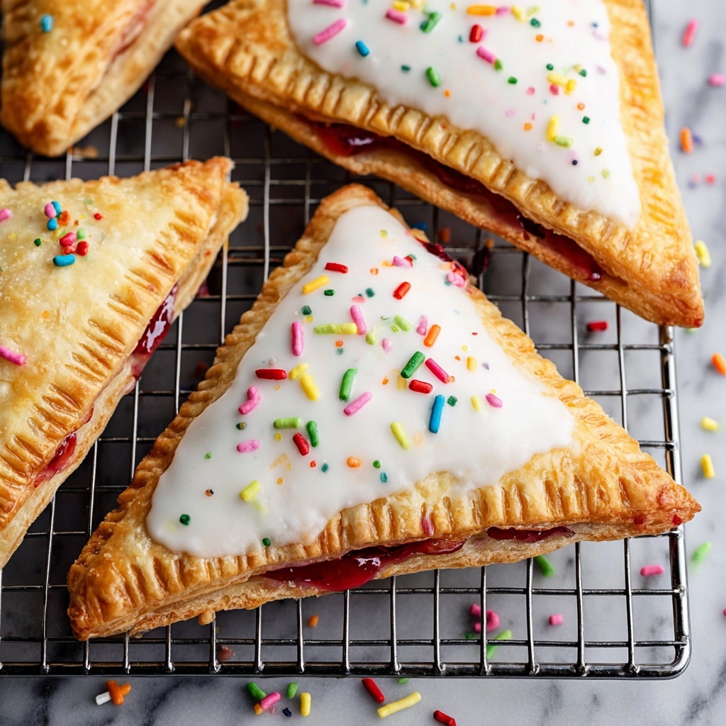 Giant Frosted Strawberry Pop Tart Recipe - Recipe Image