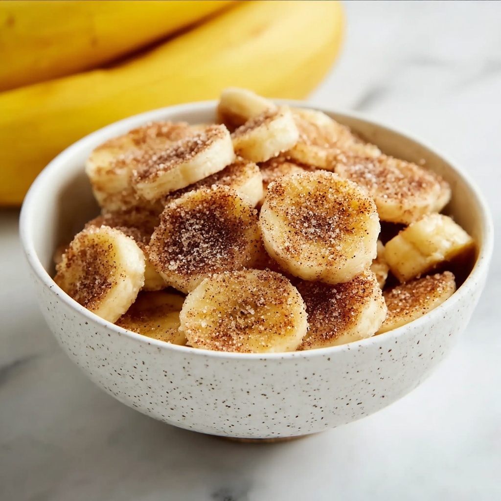 Cinnamon-Sugar Air Fryer Banana Chips Recipe - Recipe Image