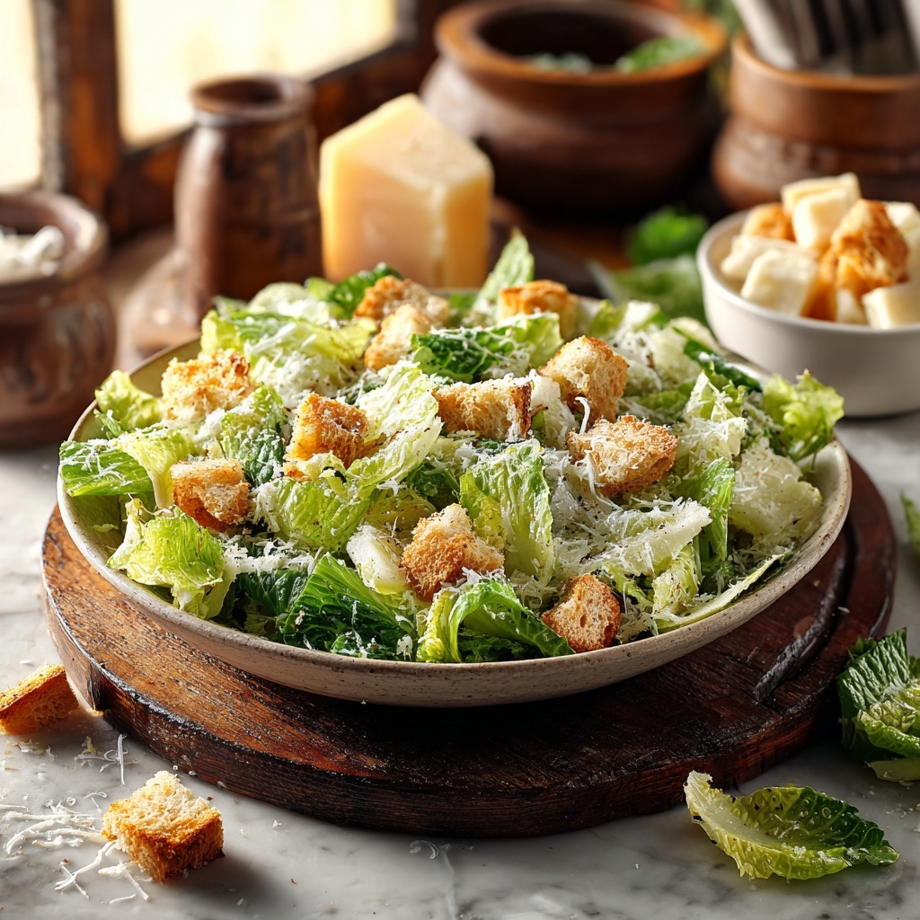 Classic Caesar Salad Recipe - Recipe Image