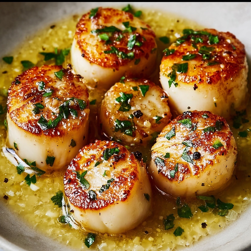 Lemon Garlic Scallops Recipe - Recipe Image