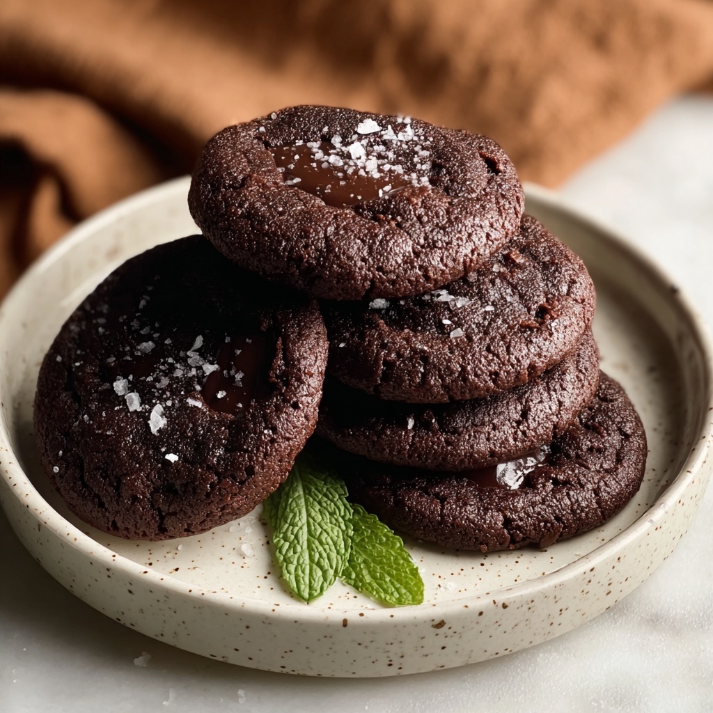 Tiny, Salty, Chocolaty Cookies Recipe - Recipe Image