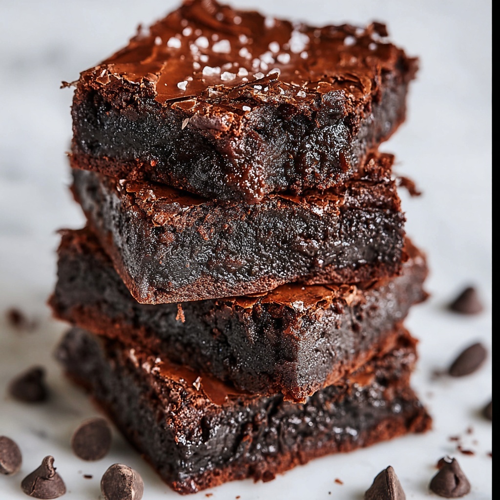 Easy Zero-Sugar Brownies with Greek Yogurt Recipe - Recipe Image