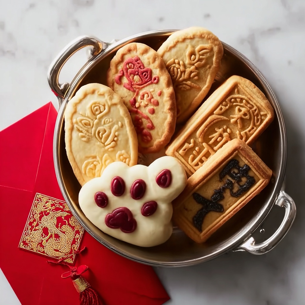 Chinese New Year Cookies Celebration Recipe - Recipe Image
