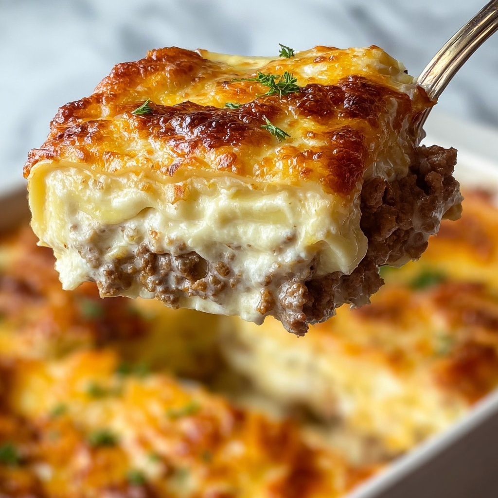 Beef Lombardi Casserole Recipe - Recipe Image