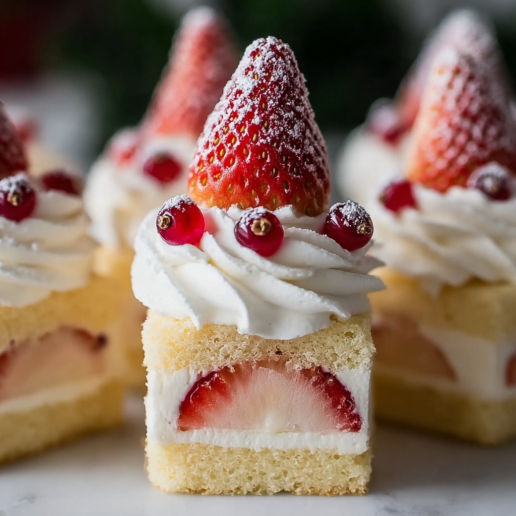 Gnome Mini Cheesecakes That Will Wow Your Holiday Guests Recipe - Recipe Image