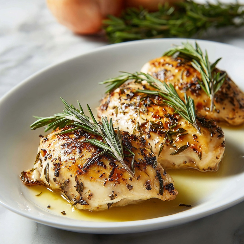 Heart-Healthy Rosemary Chicken Dijon Recipe - Recipe Image