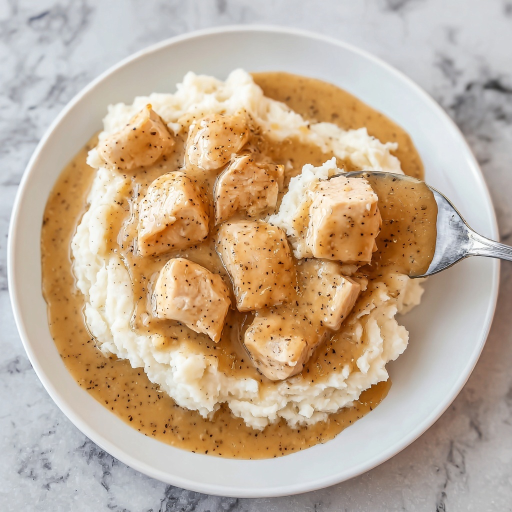 Chicken and Gravy Stovetop Recipe - Recipe Image