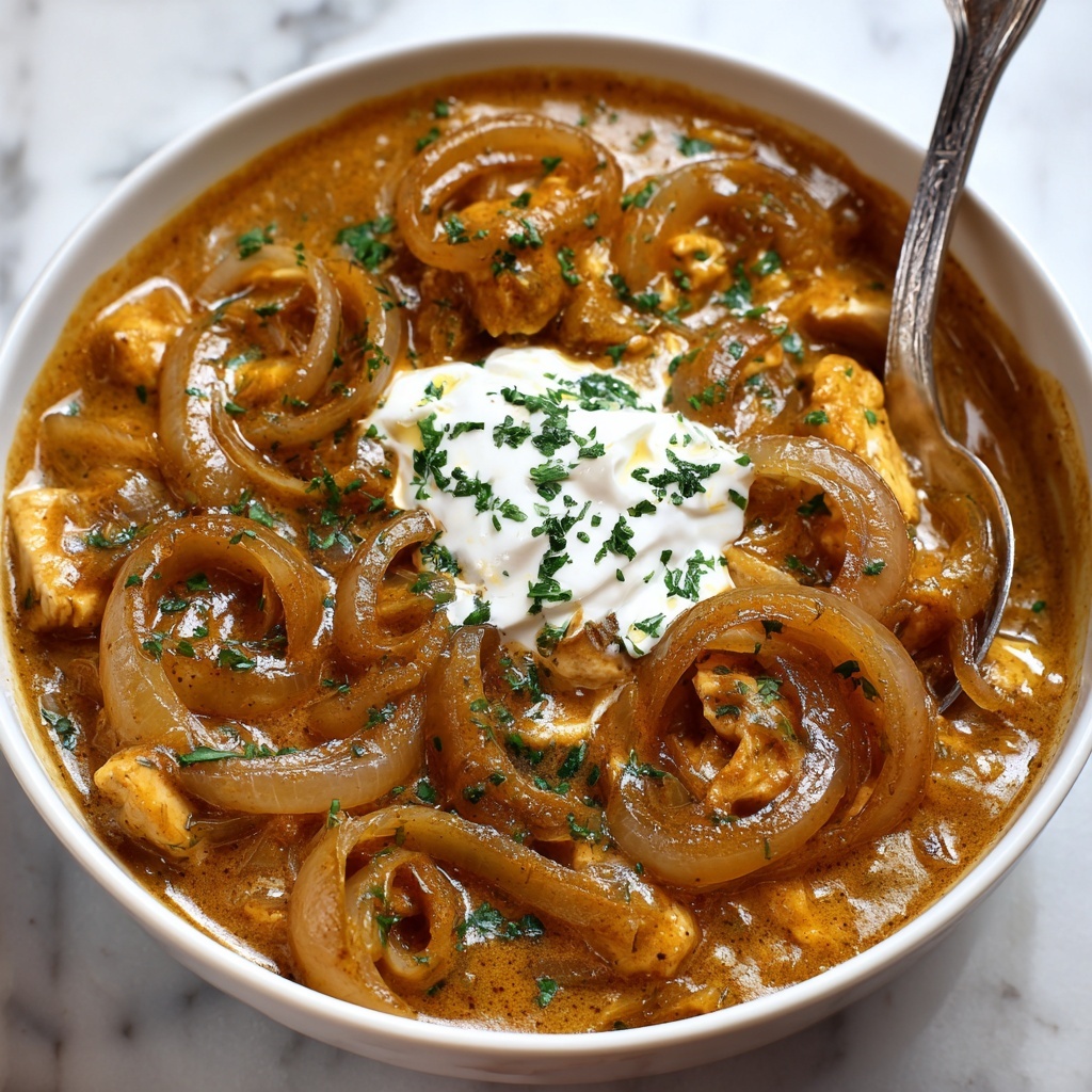 One Pot French Onion Pasta Recipe - Recipe Image