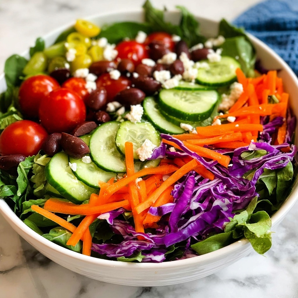 Rainbow Veggie Crunch Salad Recipe - Recipe Image