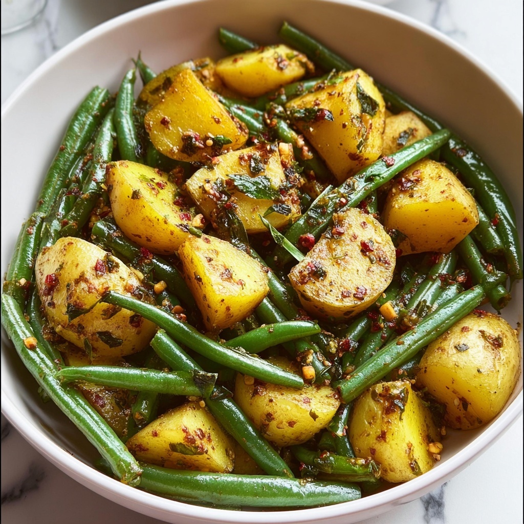 Green Bean Potato Skillet Recipe - Recipe Image