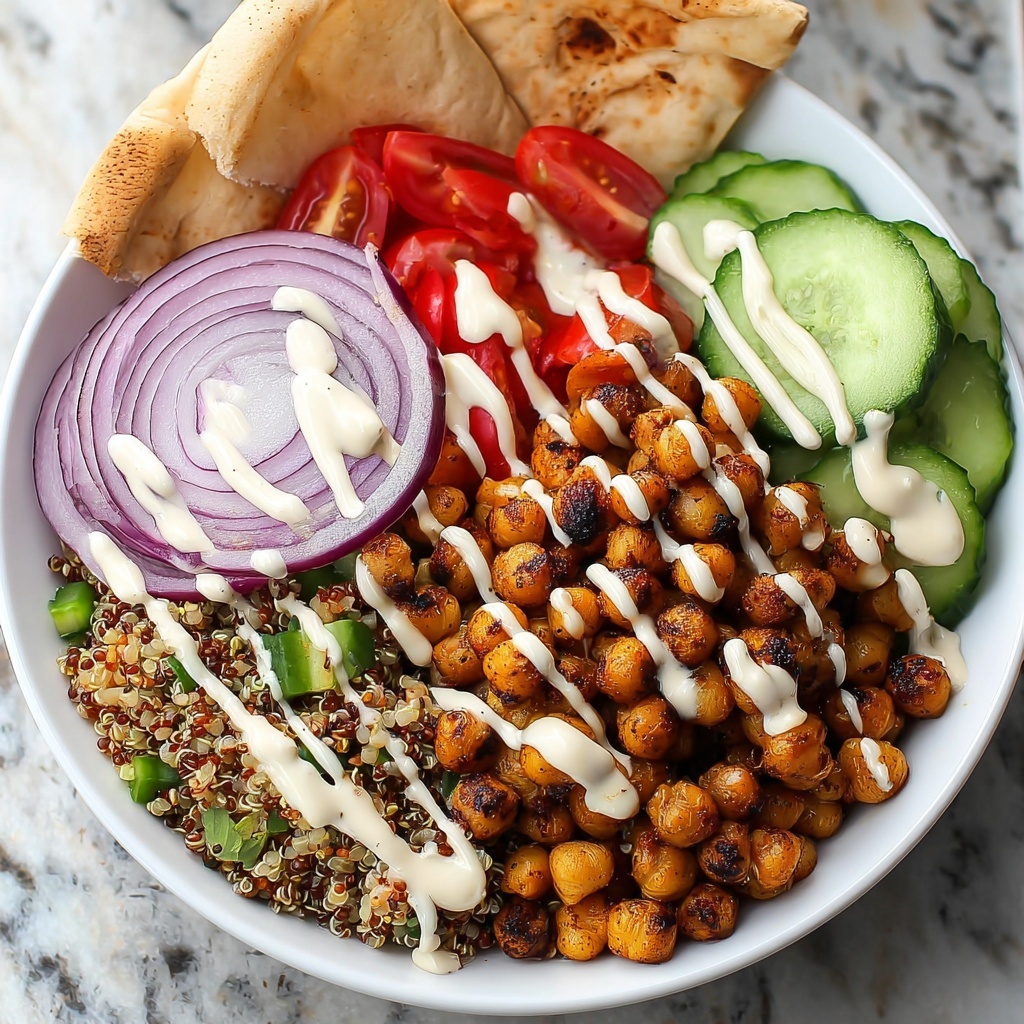 Chickpea Shawarma Bowl Recipe - Recipe Image