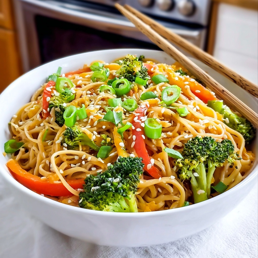 Spicy Peanut-Free Noodle Bowl: 5 Bold Flavors to Savor Recipe - Recipe Image