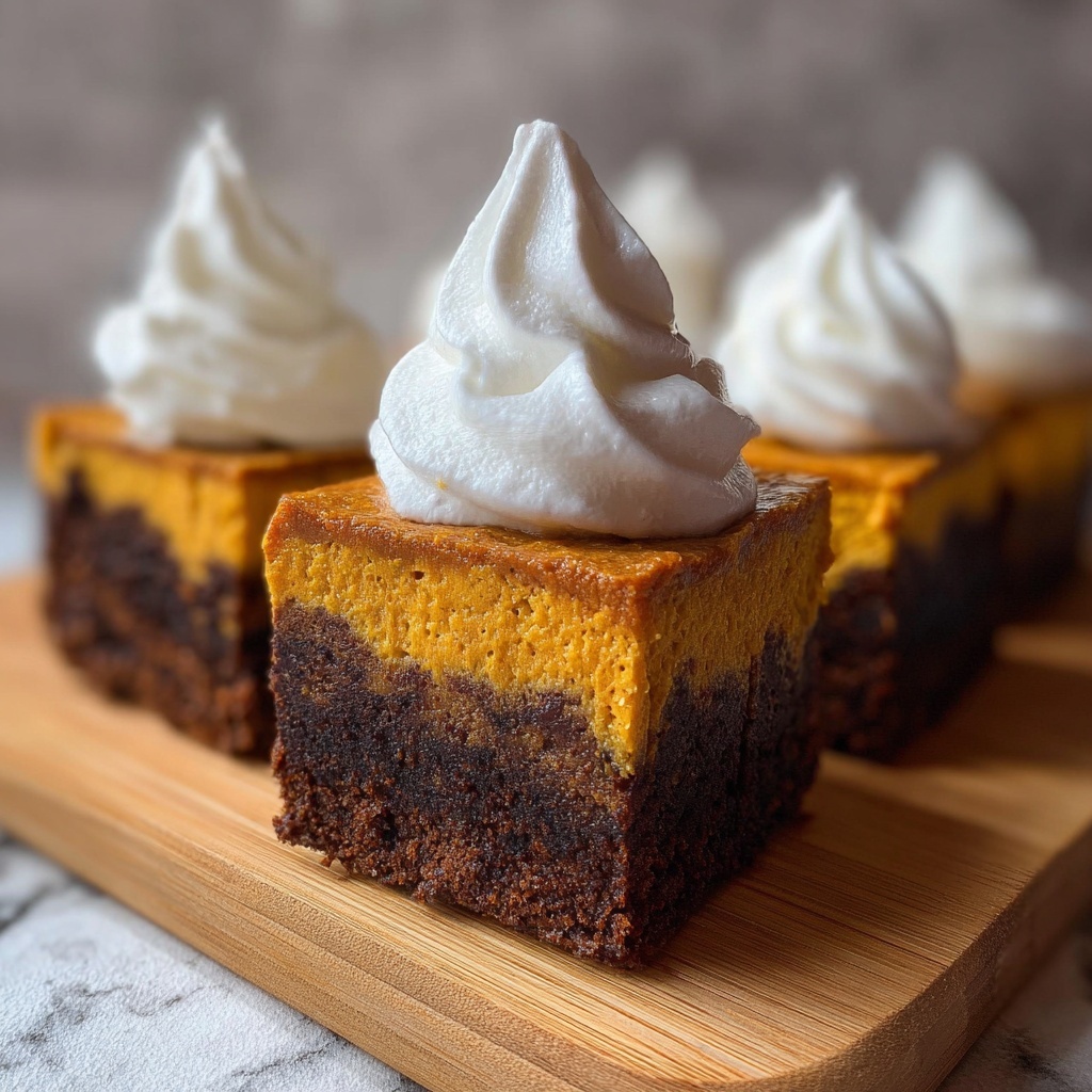 Pumpkin Brownies: 5 Irresistible Fall Dessert Recipe Tips Recipe - Recipe Image