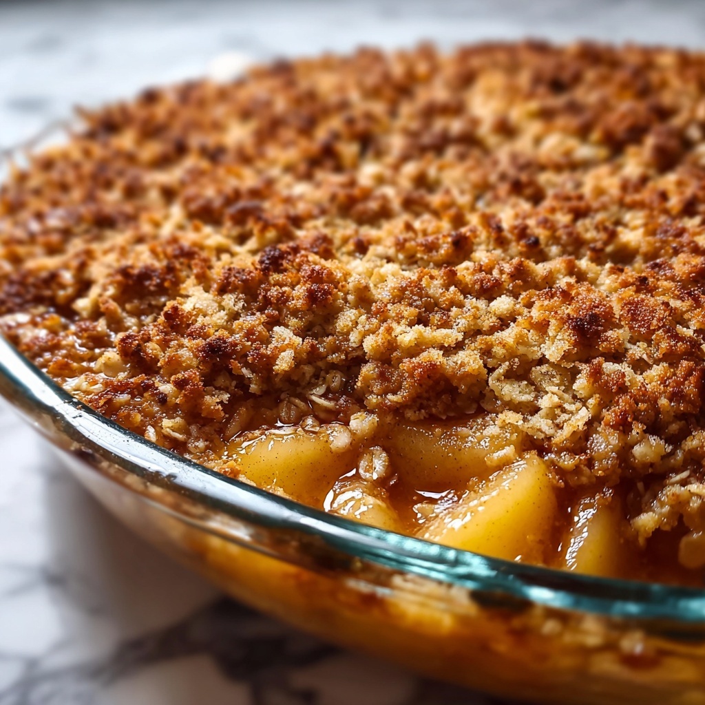 Apple Crisp with Oat Topping Recipe - Recipe Image