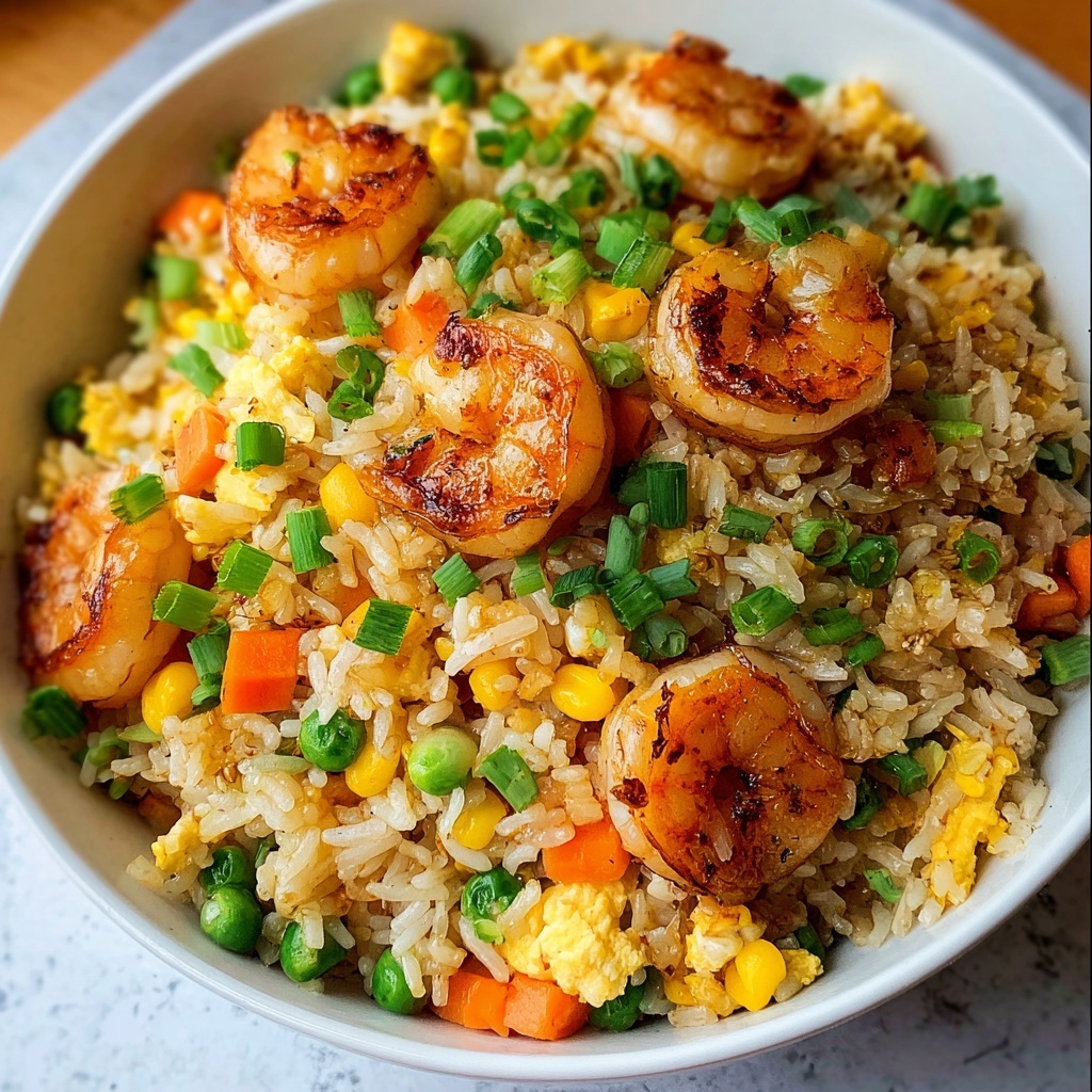 Shrimp Fried Rice: 7 Comforting Steps to a Flavorful Meal Recipe - Recipe Image
