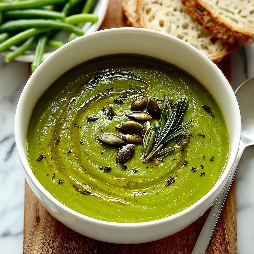 Revitalize Your Dinner with Green Goddess Herb Soup Delight Recipe - Recipe Image