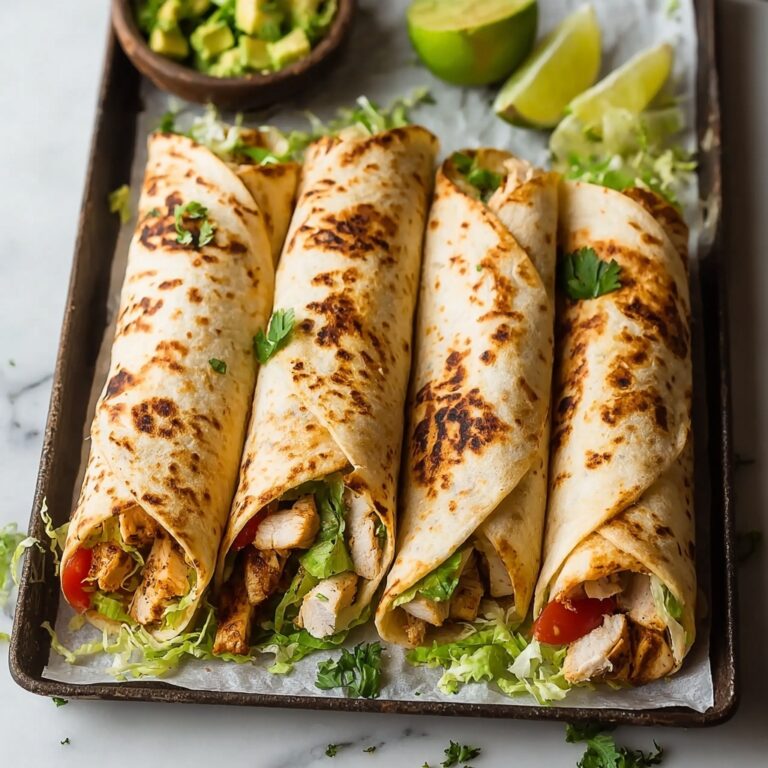 Crispy Chicken Taquitos You’ll Crave Every Weeknight Recipe