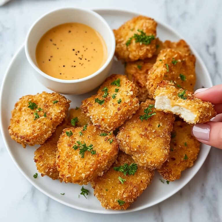Crispy Vegan Tofu Fried Chicken Nuggets Recipe
