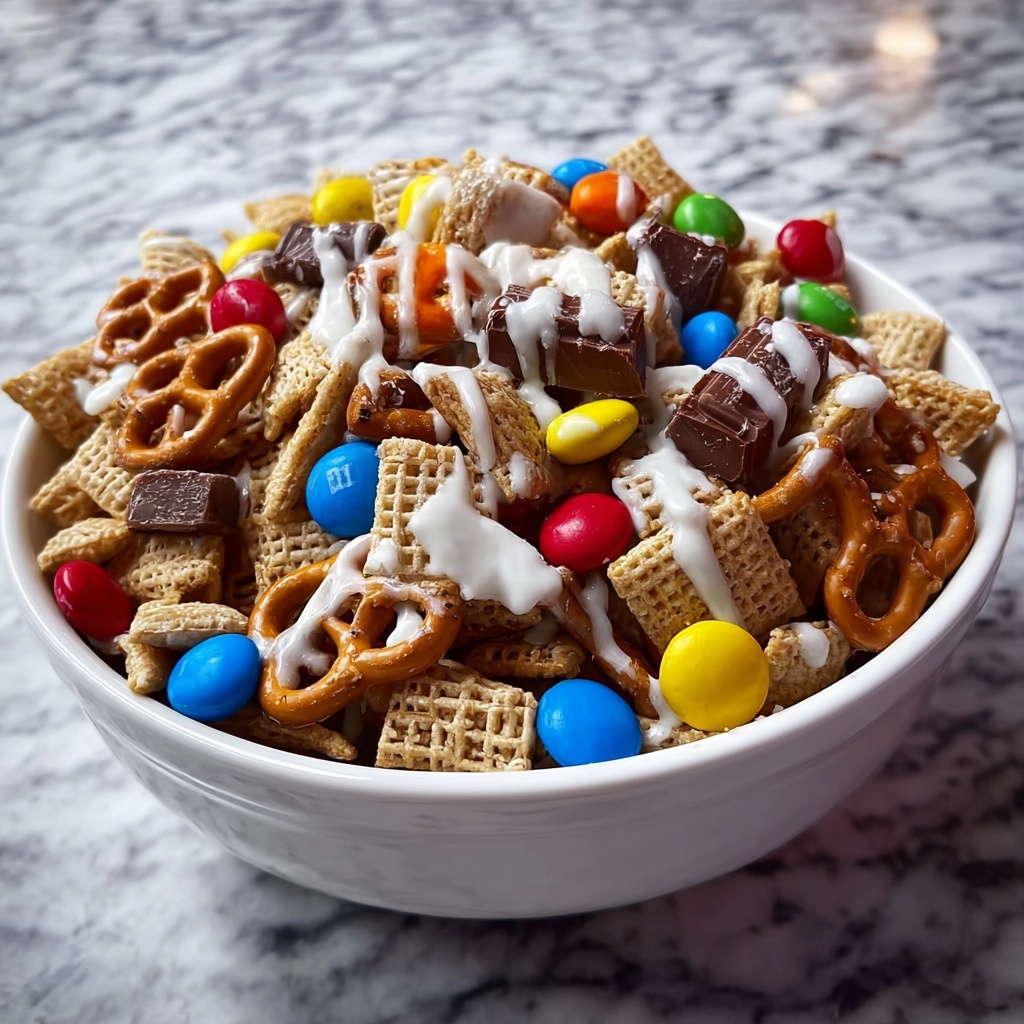 White Trash Snack Mix Recipe - Recipe Image
