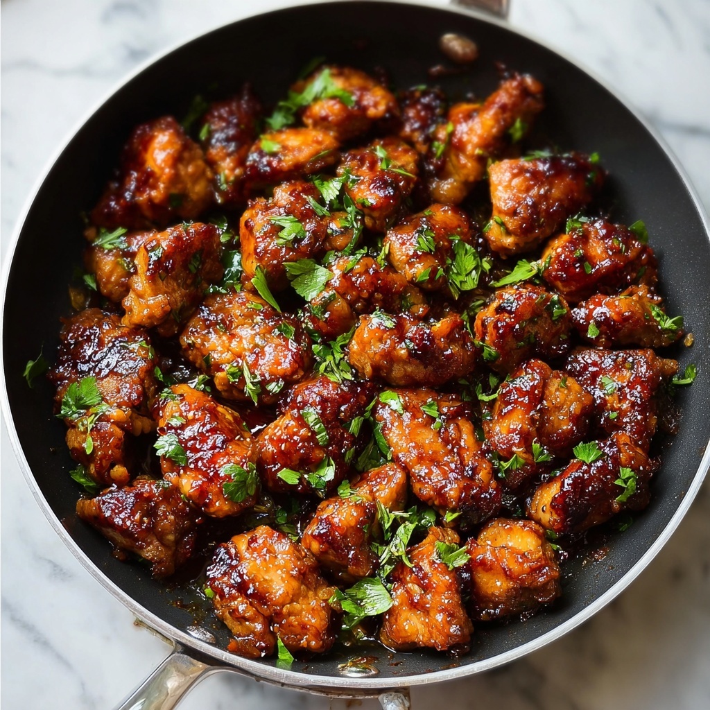 15-Minute Garlic Butter Chicken Bites Recipe - Recipe Image