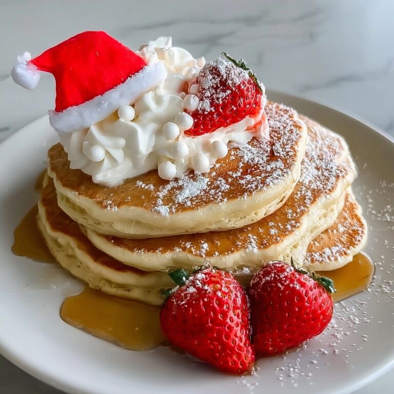 Santa Hat Strawberry Pancakes: 5 Magical Holiday Delights Recipe