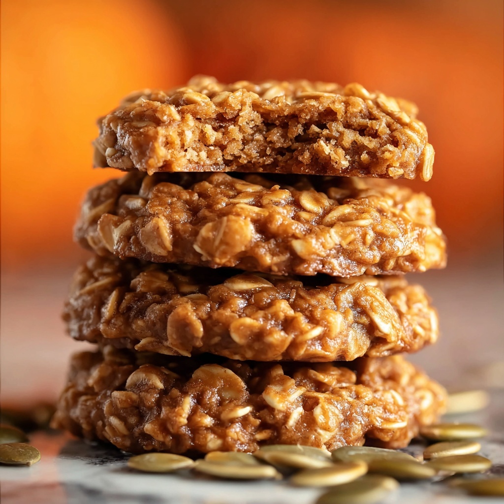 Pumpkin Spice No Bake Cookies Recipe - Recipe Image