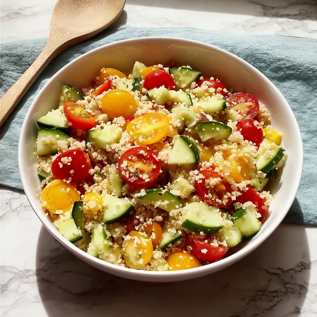 Couscous Salad: 5 Fresh Ingredients for a Vibrant Twist Recipe - Recipe Image