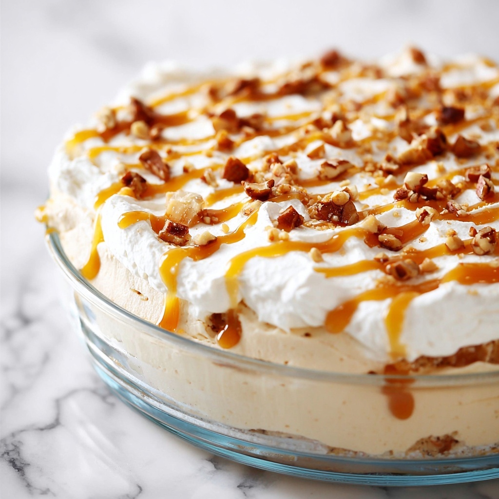 Caramel Toffee Cream Pie Recipe - Recipe Image