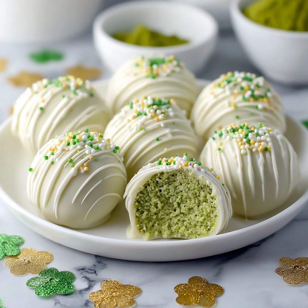 Healthy Matcha Truffle Bites Recipe - Recipe Image
