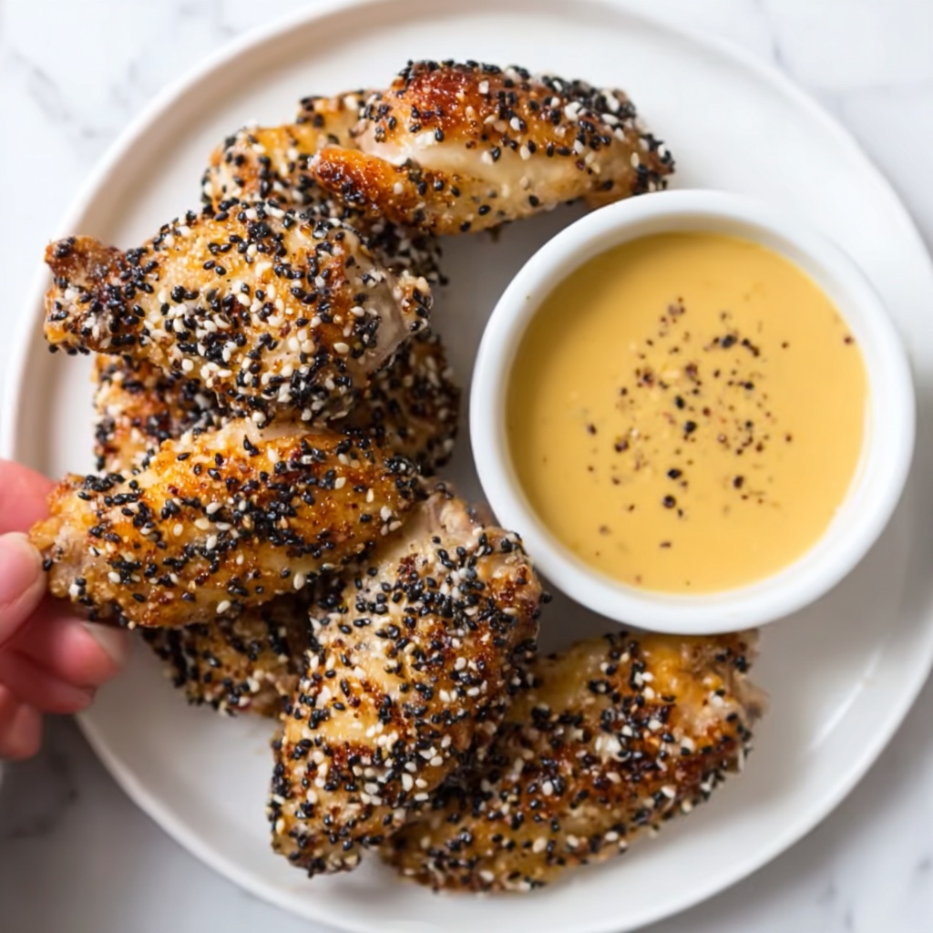 Air Fryer Chicken Tenders with Maple Mustard Dipping Sauce Recipe - Recipe Image