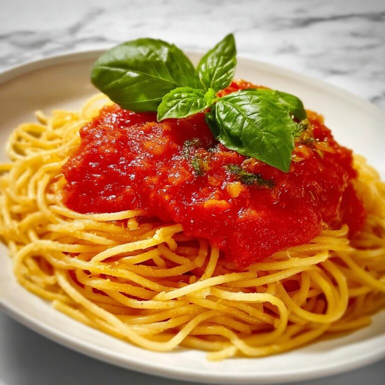Homemade Spaghetti Sauce: 7 Simple Steps for Comforting Flavor Recipe