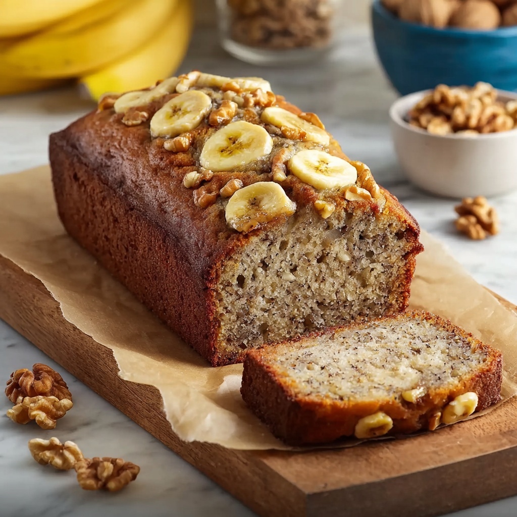Ultimate Moist Banana Nut Bread You'll Crave Every Morning Recipe - Recipe Image