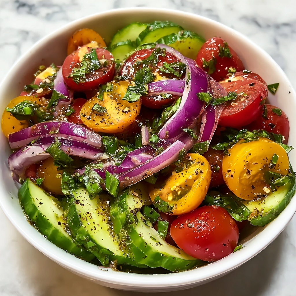 Easy Avocado Cucumber Salad Recipe - Recipe Image