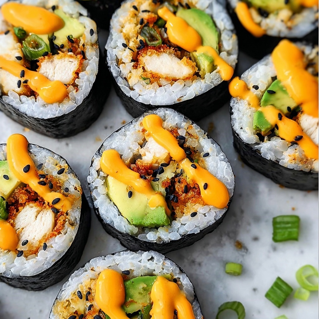 Crispy Vegan Cauliflower Sushi Roll with Spicy Mayo Recipe - Recipe Image