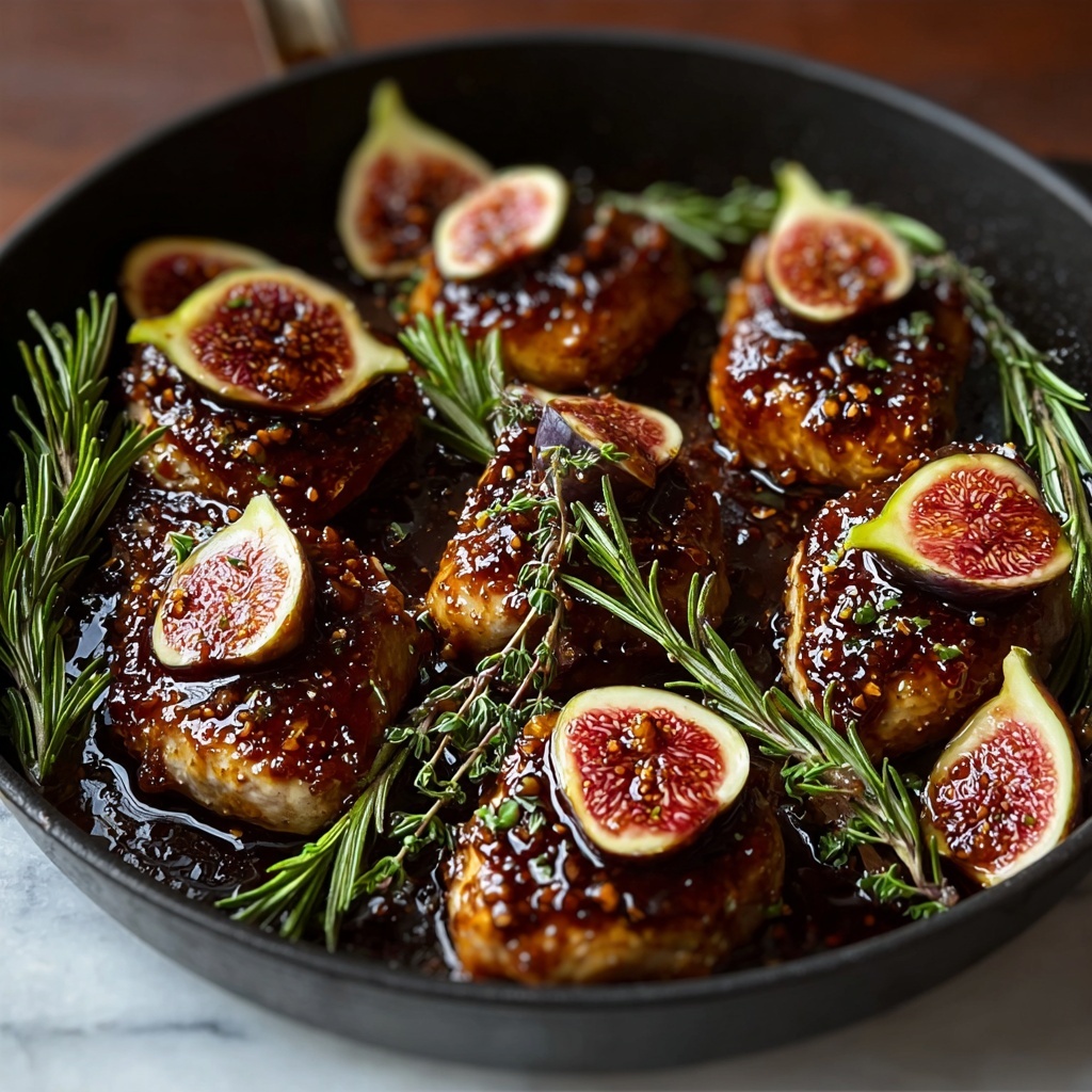 Balsamic Fig Glazed Chicken for a Stunning Weeknight Dinner Recipe - Recipe Image