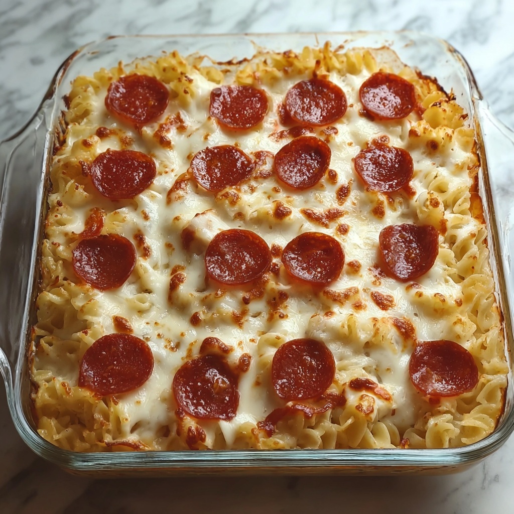 Pizza Macaroni and Cheese: 7 Cheesy Comfort Bliss Recipe - Recipe Image