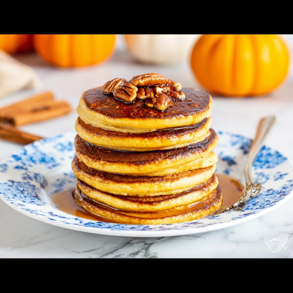 Restaurant-Style Perkins Pumpkin Pancakes Recipe - Recipe Image
