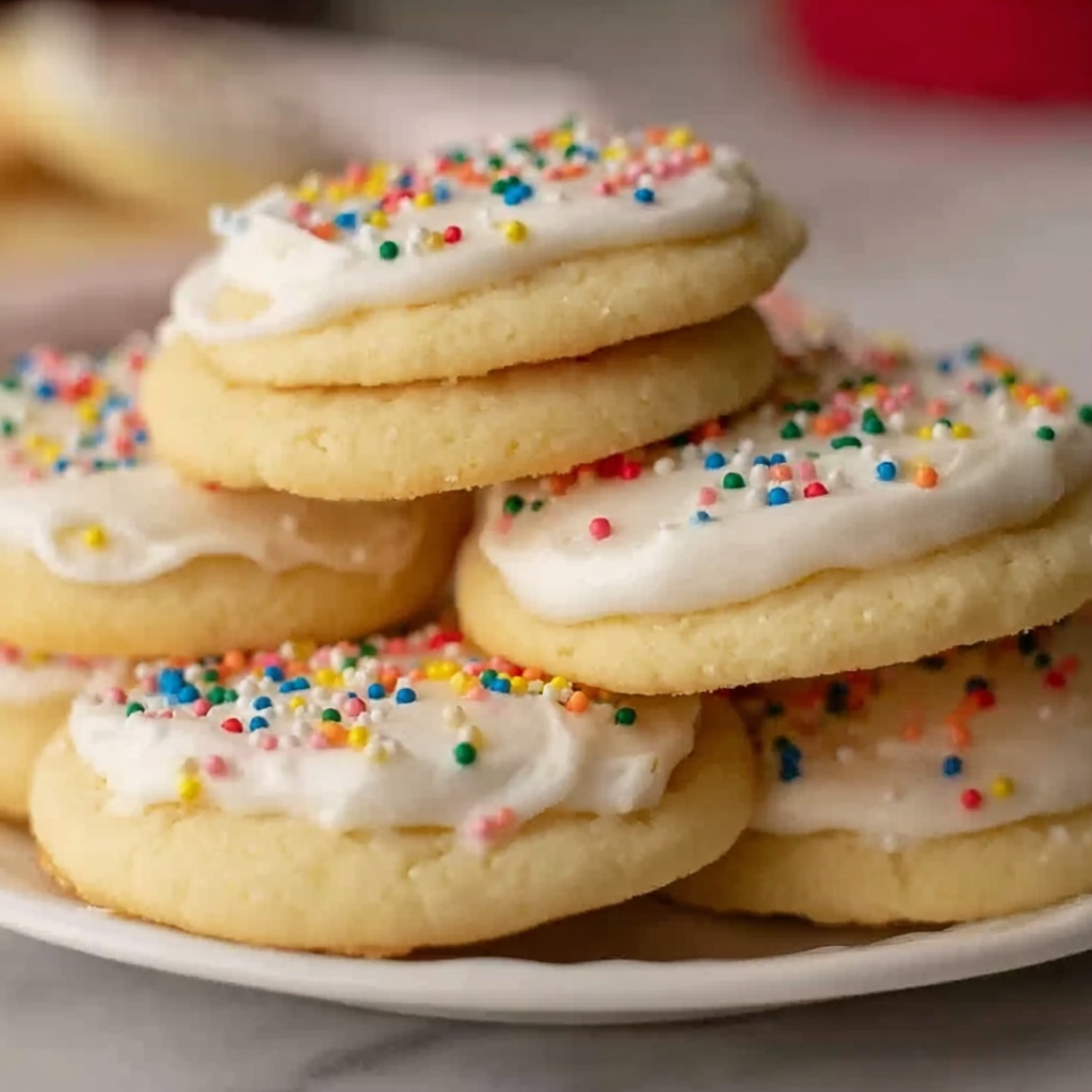 Whipped Shortbread Cookies Recipe - Recipe Image