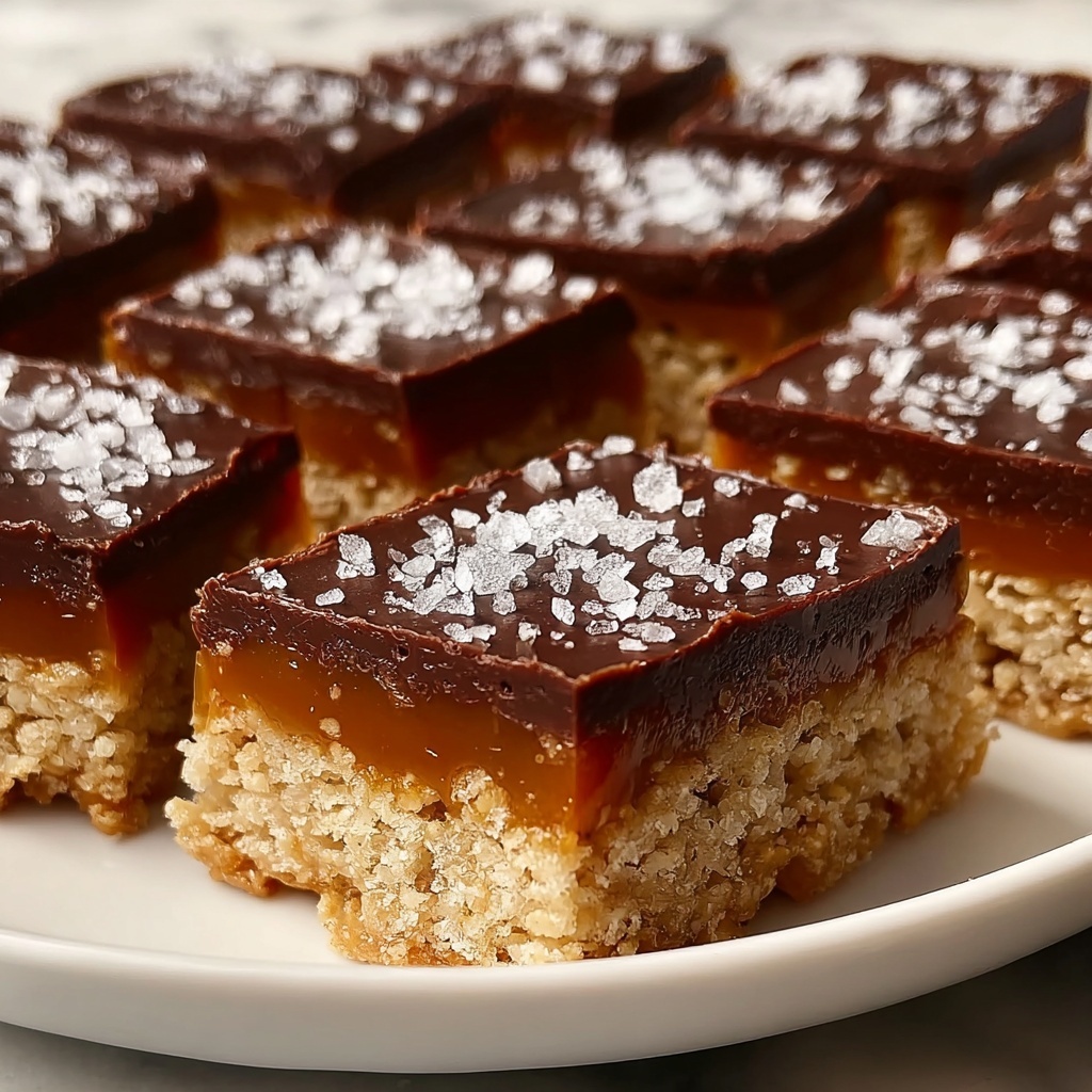 Caramel Chocolate Rice Krispies Treats Recipe - Recipe Image