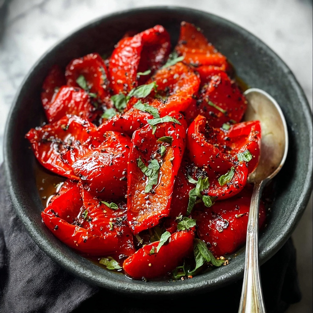 Roasted Red Pepper Salad: An Amazing Ultimate Recipe - Recipe Image