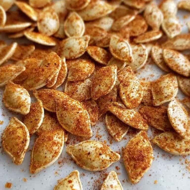 Garlic Spiced Roasted Pumpkin Seeds Recipe