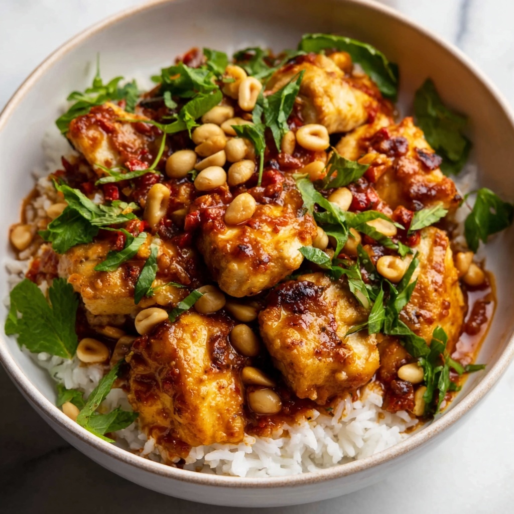 Slow Cooker Peanut Chicken Recipe - Recipe Image