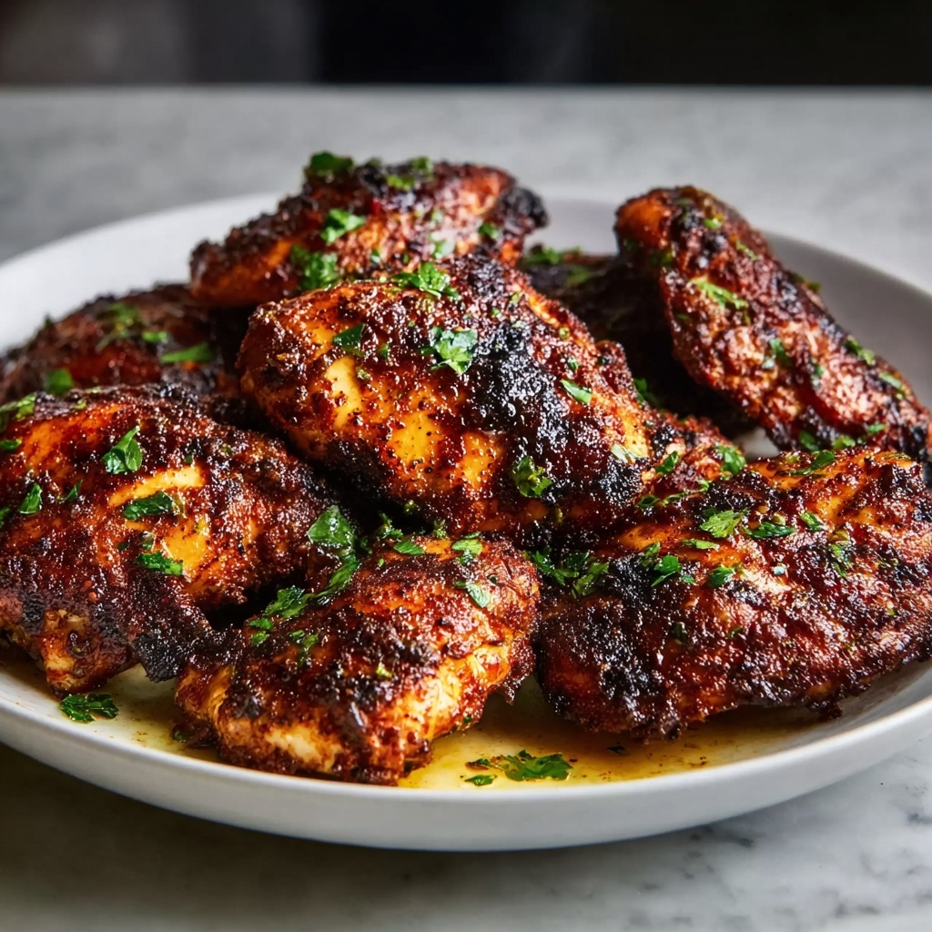 Ethiopian Berbere Honey Glazed Chicken Recipe - Recipe Image