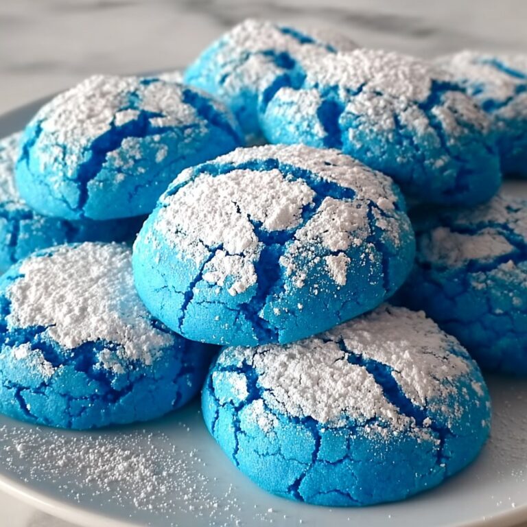 Blue Crinkle Cookies: Easy Festive Treats Everyone Will Love Recipe