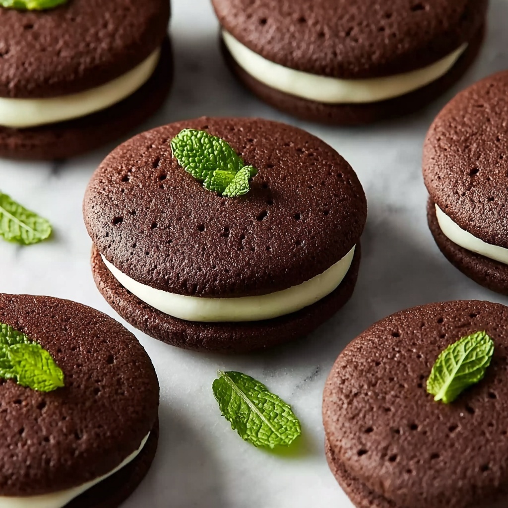 Mint Chocolate Whoopie Pies: A Refreshing Twist on Classic Joy Recipe - Recipe Image