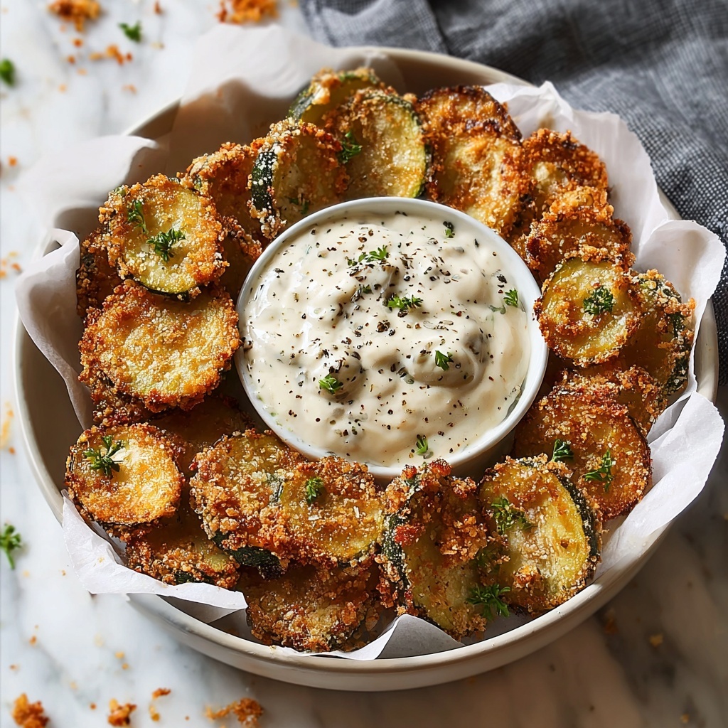 Fried Pickle and Ranch Dip: The Ultimate Appetizer Recipe - Recipe Image